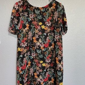 F21 Contemporary floral mini dress